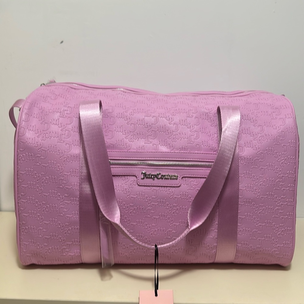 Juicy couture, pink duffel